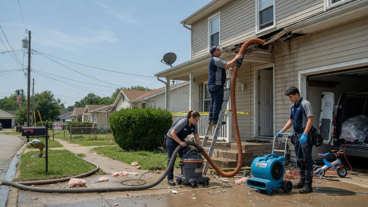 Water Damage Restoration in Thompson, ND near me